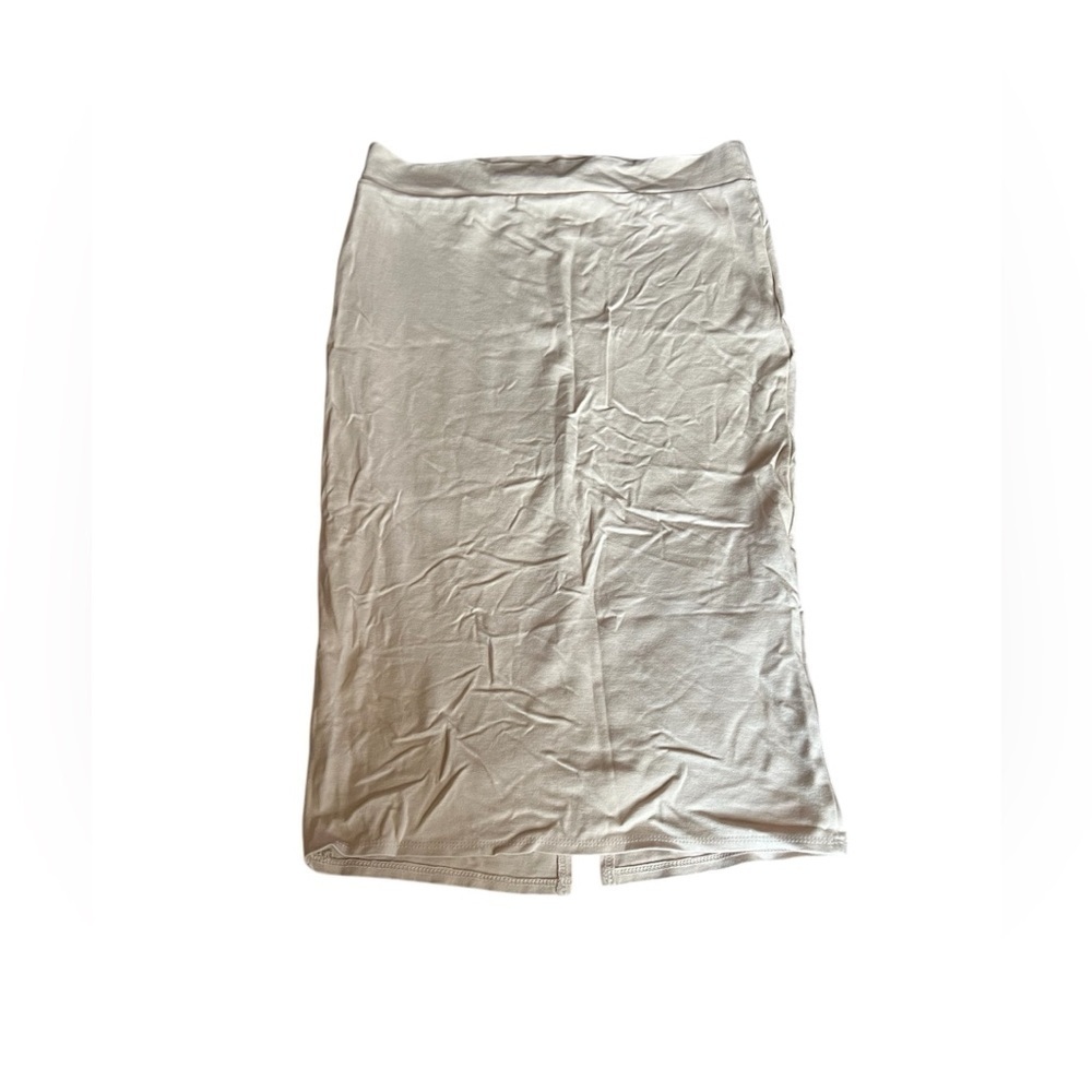 FASHION NOVA Beige Pencil Skirt Size XL